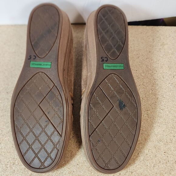 Grasshoppers Aztec Womens‎ wedge Suede Boho loafers Shoes casual Brown - Picture 11 of 11